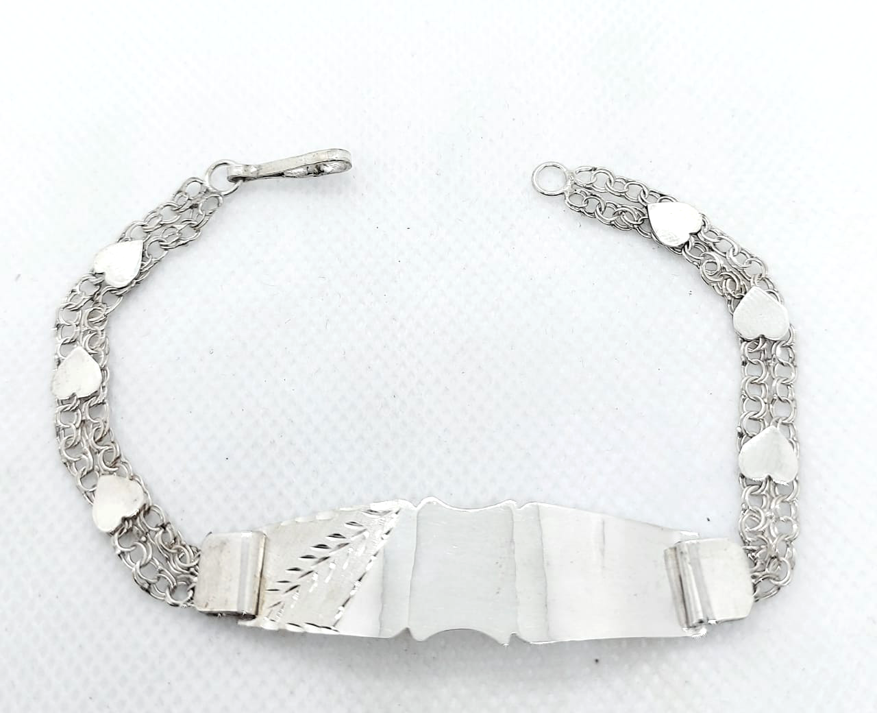 Silver Ladie ID Band